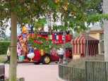 Disney character bus