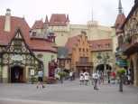 A typical Bavarian village scene