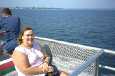 Ferry ride to Mackinac Island