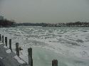 icy shore picture