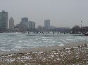 icy shore picture