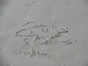 Beach art.