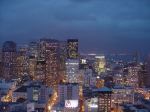 san francisco skyline at night