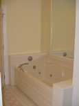 Whirlpool in master bathroom