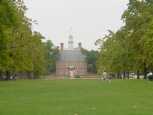 Long shot of the Governor's Palace.
